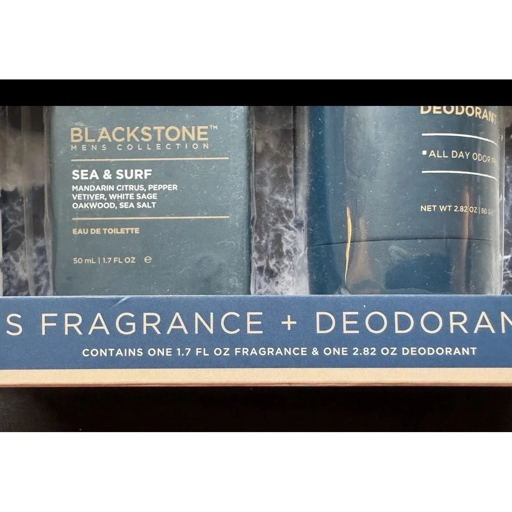 Blackstone Grooming Sea & Surf Collection Men's Fragrance New Unopened